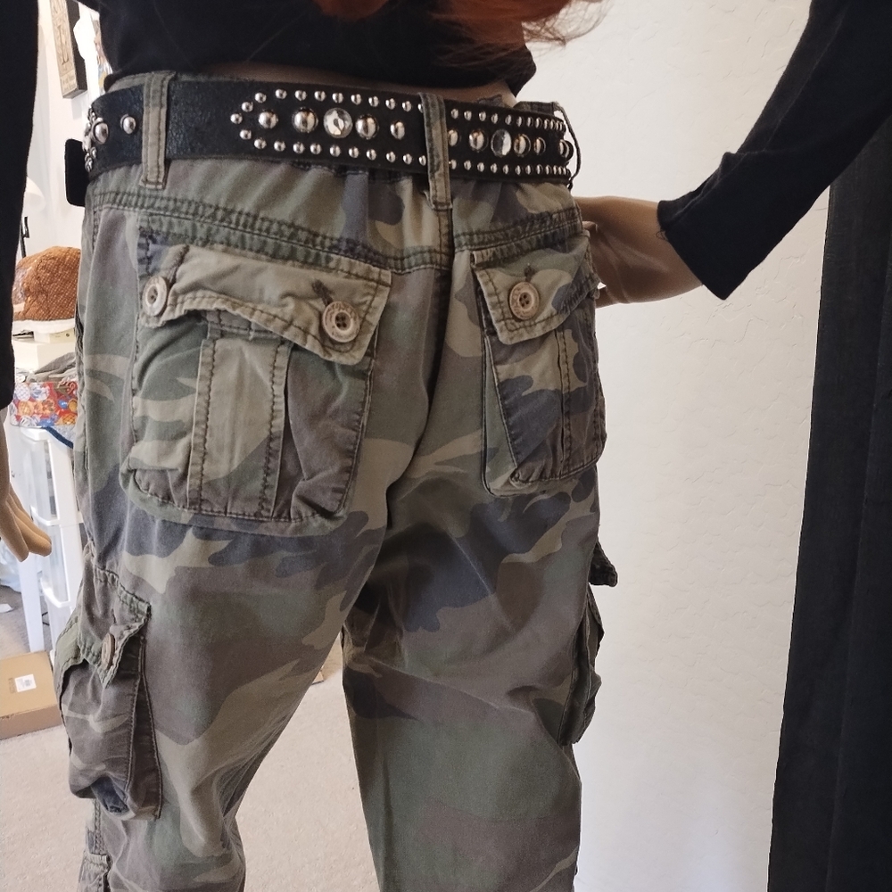 Match brand camo print cargo pants